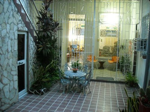 'Interior YArd' Casas particulares are an alternative to hotels in Cuba.